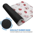 thumbnail image 6 of Long Mouse Pads for Desk,Pink Cow Strawberry Pattern Desk Mats on Top Of Desks, Desk Mouse Pad Extra Large with 3mm Non-Slip Base and Stitched Edge for Gaming,Office,Work,Home 31.5"x11.8", 6 of 6