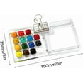 thumbnail image 2 of Juego De Pintura Mini set de acuarelas con 15 colores, 24 pastillas, cuaderno de bocetos y pincel de agua para arte de viaje (1 unidad, 6 x 3 cm)【A】 Rkxzt, 2 of 8