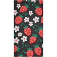 thumbnail image 7 of GZHJMY Strawberry Soft Hand Towels, 2 Pcs Absorbent Bath Towel Decorative Fingertip Towels for Bathroom Gym Spa Hotel Beach Swimming Pool,14.4"x 28.3", 7 of 7