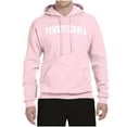 thumbnail image 2 of Wild Bobby State of Pennsylvania College Style Unisex Hoodie Sweatshirt, 2 of 6