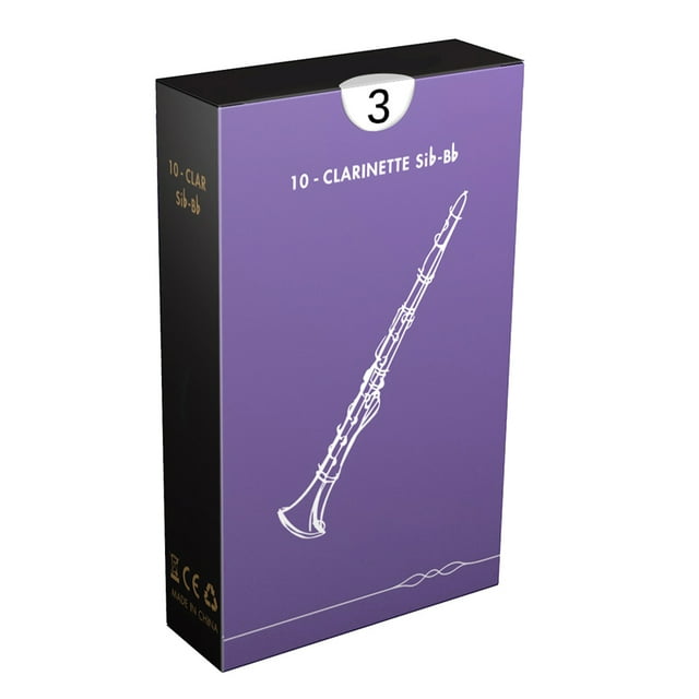 Eccomum Clarinettes Bb Woodwinds Traditionnelles Force 3.0, 10 Pcs/boîte