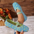 thumbnail image 5 of Rvasteizo Womens Stripe Print Shoes Pull-On Flat Breathable Summer Lightweight, 5 of 5