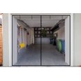 thumbnail image 6 of Garage Screen Door for 1 Car Garage 9x7 ft Magnetic Closure Heavy Duty Weighted Bottom Fiberglass Mesh Retractable Screen Net Easy Install, 6 of 16