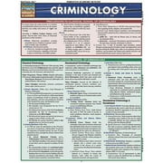 BarCharts 9781423214236 Criminology Quickstudy Easel