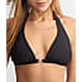 thumbnail image 3 of Ring-Front Triangle Halter Bikini Top Swimsuit, 3 of 4