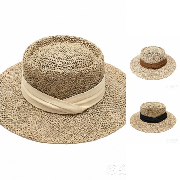 Gyujnb Sun Hat with Flat for – European Sun Hat for Travel and Outdoor Sun Breathable Hollow Design