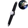 thumbnail image 1 of maskred Multi-Function Metal Finger Gyro Spinning Toy Gyroscope Pen Light Ball Pen Shape Relieve Stress Toy Gift black, 1 of 6