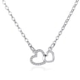 thumbnail image 1 of XWSHYW Collares Colgantes Collar Versátil Temperamento Doble Colgante Cadena de Clavícula Romántica Tanabata Mujeres, 1 of 3