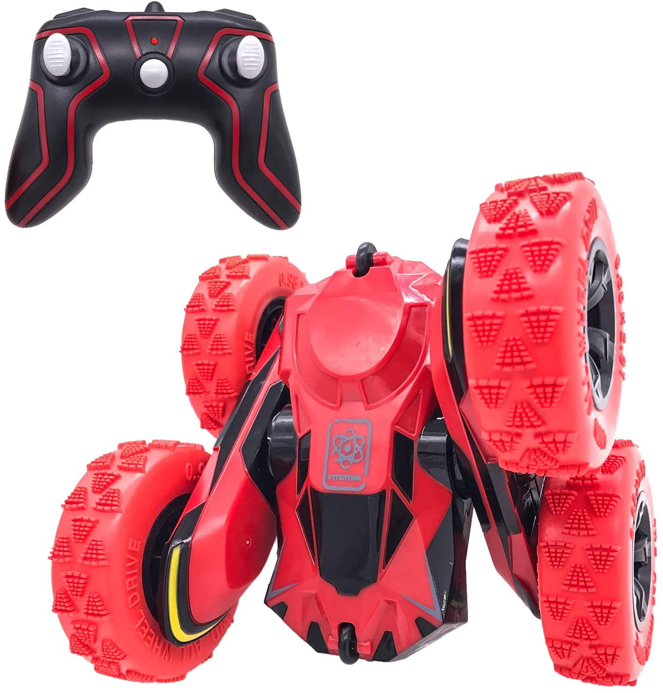 Threeking RC Cars Stunt car Remote Control Car Double Sided 360° Flips