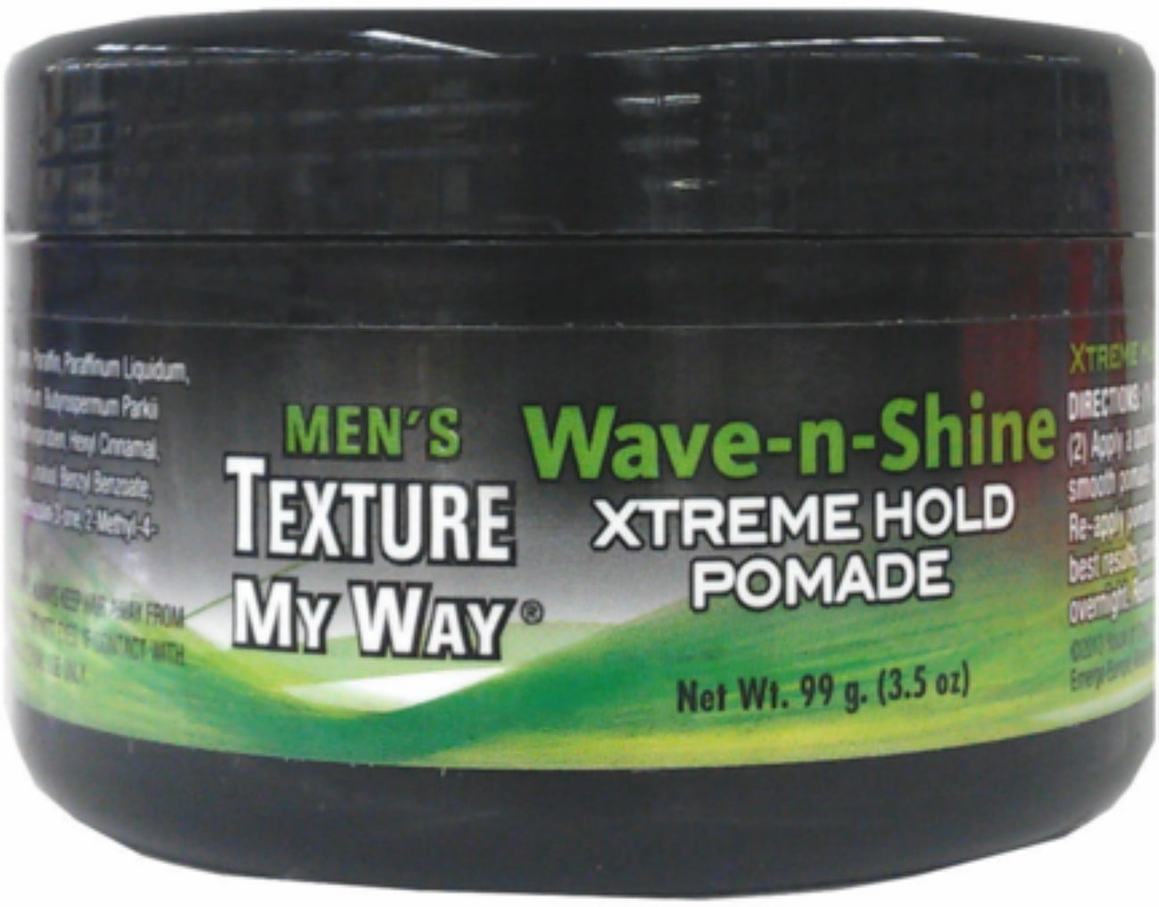 Organics Mens Wave And Shine Extreme Hold Pomade 35 Oz Pack Of 3 8360