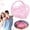G, variant on Pink Heart Valentine Candy Jar with Handle - Fillable Container for Sugar Cookies, Candy, and Romantic Gifts