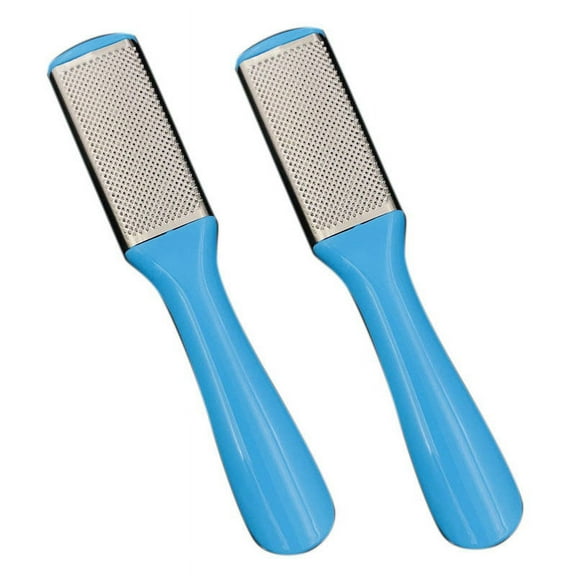 2Pcs Professional Double Side Foot File Rasp Heel Grater Hard Callus Remover Pedicure File Foot Grater