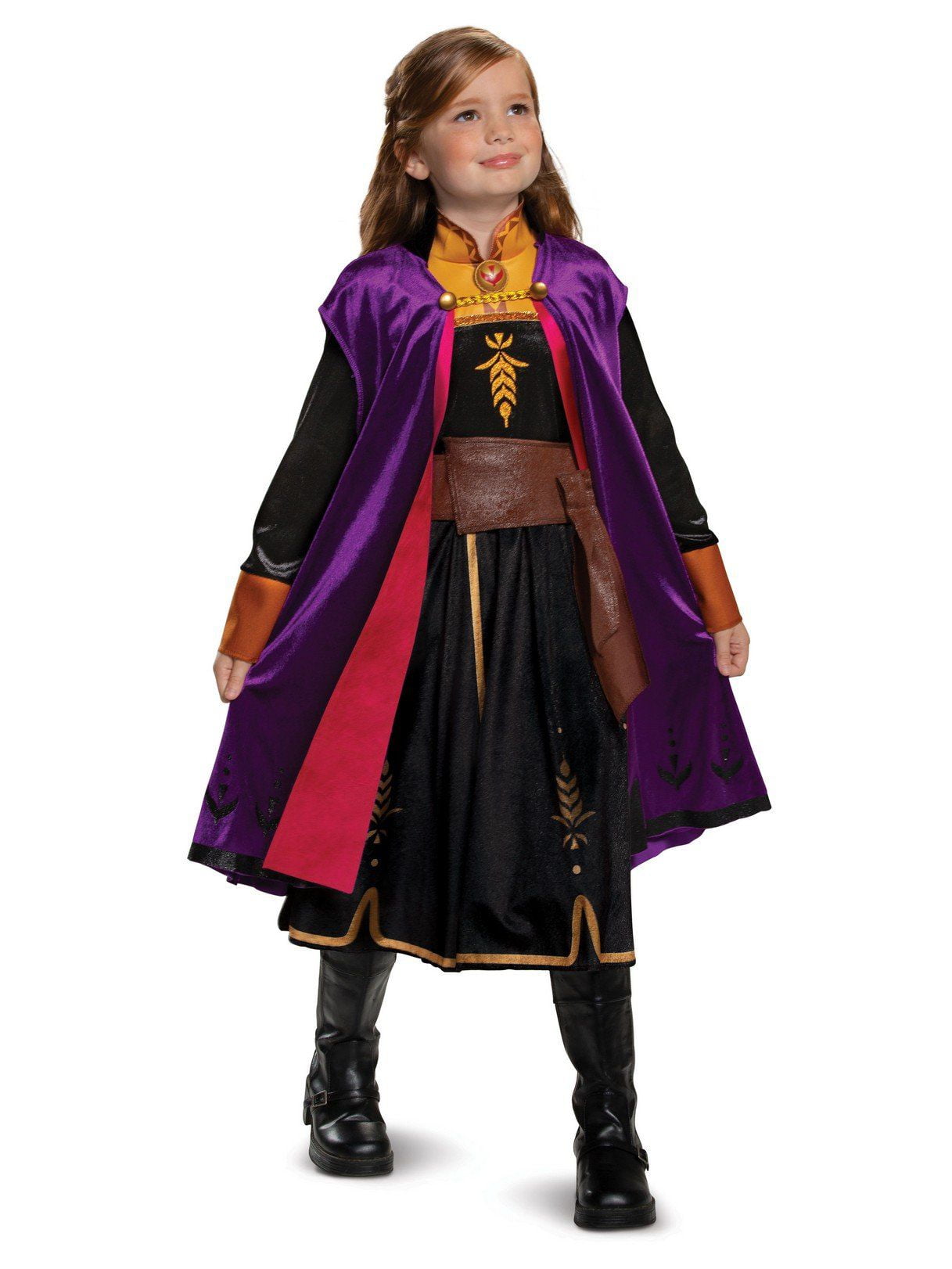 Anna Princess Fancy Dress Up Role Play Girls Costume New UK Stock 