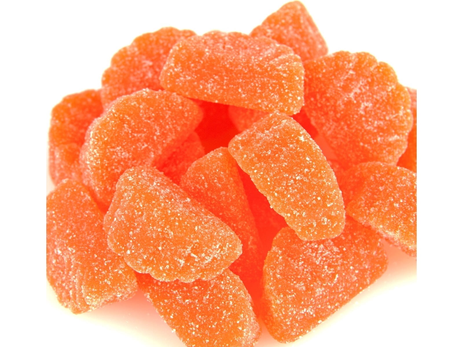 SweetGourmet Orange Fruit Slices, Sugar Coated Jelly Candy, 5-Pound Bulk Bag, Naturally Flavored, Gluten-Free