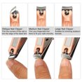 thumbnail image 5 of Unique Bargains 3 Pc Nail Clippers Portable Nail Clipper Set for Nail Care Rose Gold Stainless Steel, 5 of 7