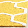thumbnail image 2 of Safavieh Cambridge 4' X 6' Hand Tufted Wool Rug in Gold and Ivory, 2 of 2