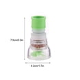 thumbnail image 4 of Fregadero de baño de cocina, aireador de grifo ajustable, burbujeador, boquilla difusora de grifo de agua antisalpicaduras con accesorios de Juegos de accesorios de baño 1 Capa Verde Piedra Advancent  HA063435-05B, 4 of 6