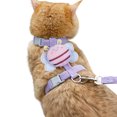 thumbnail image 2 of mdesiwst Little Bee Cat Harness Adjustable Kitten Harness with Leash Cute Bee Cat Harness for Kittens Adult Cats Safe Outdoor Walks, 2 of 7