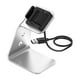 thumbnail image 1 of Base de carga magnética de 1,5 m para reloj Charge 4 3E Plata, 1 of 9