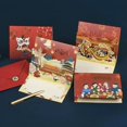 thumbnail image 3 of Tarjeta de felicitación de Feliz Año Nuevo, regalo de negocios, tarjetas de Año Nuevo Chino Pop Up 3D con sobre, 3 of 3
