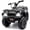 Black, variant on KEEPSUN 24V Kids ATV, Ride on Toys for Toddlers, 4 Wheeler Electric Quad with Bluetooth, Music, Spring Suspension, LED Lights, 2 Storage Racks, Ride On Car for Boys Girls Gift - Black