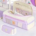 thumbnail image 1 of MTBLYS Pencil Case Large Capacity Multifunctional Storage Pouch 9.06X3.35X3.35In Cloth Pencil Holder Home Use, 1 of 6