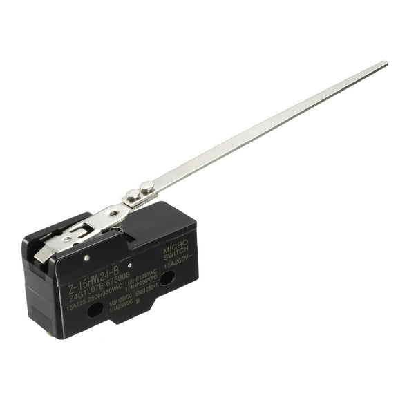Z-15HW24-B 1NO 1NC Long Steel Wire Lever Type Micro Switch