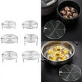 thumbnail image 2 of Cesta de vapor para alimentos con soporte para cocinar al vapor para entusiastas de la cocina y la gastronomía, 2 of 8