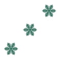 thumbnail image 2 of Inteprter Manteles individuales para fiesta de Navidad, alfombrilla de comedor hueca de tela, bandeja antideslizante para platos, alfombrilla, Type4 NO4, 2 of 6