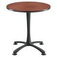 thumbnail image 2 of Safco 30 Laminate Round Table w/Steel X Base Sitting Height Gray/Black 2470GRBL, 2 of 2