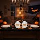 thumbnail image 4 of Vela de Cerámica con Forma de Fantasma, Vela Aromática, Adornos con Forma de Fantasma, Regalo de Halloween, 4 of 6