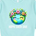thumbnail image 3 of Inktastic Happy Earth Day Flowered Toddler Sweatshirt, 3 of 4