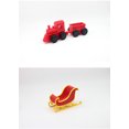 thumbnail image 3 of Christmas Decorations Series Old Man Snowman Elk Sleigh Chair 3 Pack, 3 of 5