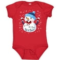 thumbnail image 3 of Inktastic Holiday Snowman Boys or Girls Baby Bodysuit, 3 of 5