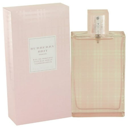BURBERRY BRIT SHEER 3.4 EDT SP FOR WOMEN