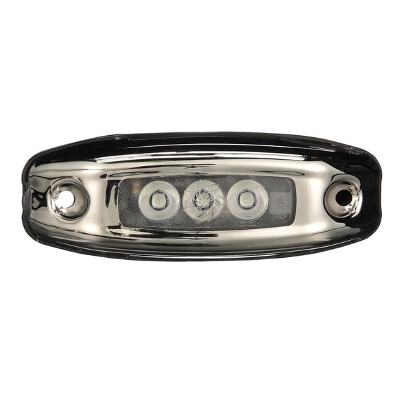 Seachoice 3581 Blue 1500 Lumens Water Dragon LED Underwater Light with Stainless Steel Bezel