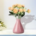 thumbnail image 2 of TechWave Flower Flowers Rose Wedding Bouquetss Floral Rose Flower Silk Flower Hand Tied Bouquet All Wedding Decorations String of Flowers Wedding Arch Flowers Dried Peony Flowers in Vase Large Roses, 2 of 7