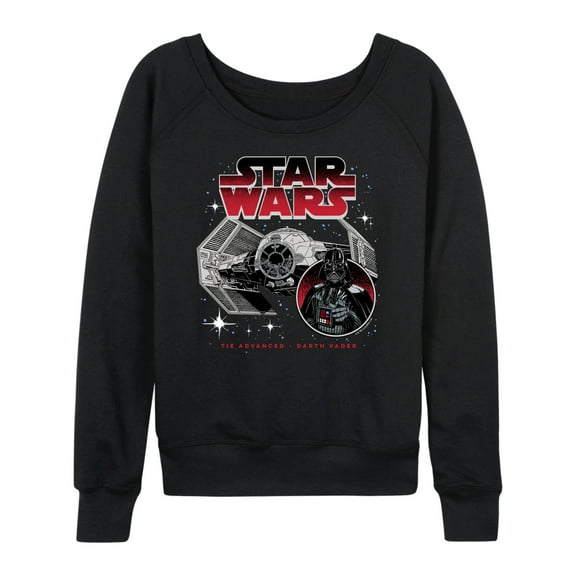 Star Wars - Tie Advanced Darth Vader - Women's French Terry Pullover Long Sleeve Shirt