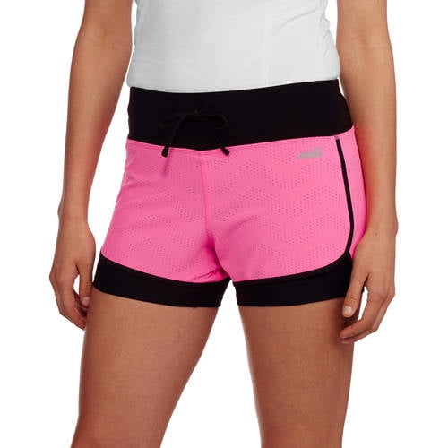 Women's Performance Running Shorts with BuiltIn Compression Shorts