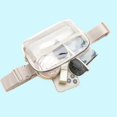 thumbnail image 4 of Clear Belt Bag Fanny Pack for Women Men with Adjustable Strap,Crossbody Clear Waist Bag Pouch for Hiking Running, 4 of 5