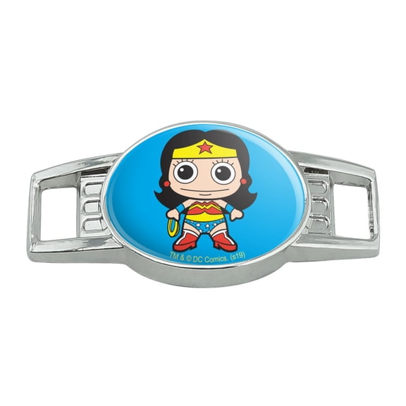 Wonder Woman Cute Chibi Shoe Shoelace Shoe Lace Tag Runner Gym Charm Decoration
