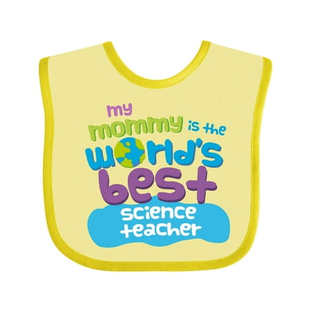 

Inktastic Science Teacher Mom Boys or Girls Baby Bib