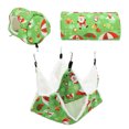 thumbnail image 3 of Hanging Tunnel Hammock Kit, Small Pet Cage Natural Cloth With Metal Hook For   For Ferret For Small Cat, 3 of 8