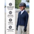 thumbnail image 4 of KERRITS Kids' Affinity Aero Show Coat Equestrian Jacket, Color: Navy, Size: M, 4 of 6