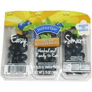 Naturipe Fresh Blueberries Snack Packs, 1.25 oz, 3 count