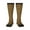 3 Black, variant on Candy Corn Thigh High Socks Extra Long Stretchy Sock Women Over Knee High Opaque Stocking Daily Wear
