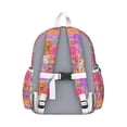 thumbnail image 3 of Pioneer Flower Backpack for School,Cute School Bag,Schoolbag with Adjustable Shoulder Straps & Padded Back,13.4"x11"x4.7", 3 of 6