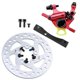 thumbnail image 1 of Pinzas de freno de disco hidráulico de tracción de línea HB100 para rueda trasera de scooter eléctrico Xiaomi M365/Pro 1S, freno de aleación de aluminio, juego rojo y negro, 1 of 5