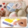 thumbnail image 3 of Kit de cerámica Gleamkid Air Dry Clay para adultos con herramientas y barniz, 3 of 8