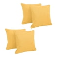 thumbnail image 5 of Blazing Needles  18-inch Accent Throw Pillows (Set of 4) Mocha, 5 of 5
